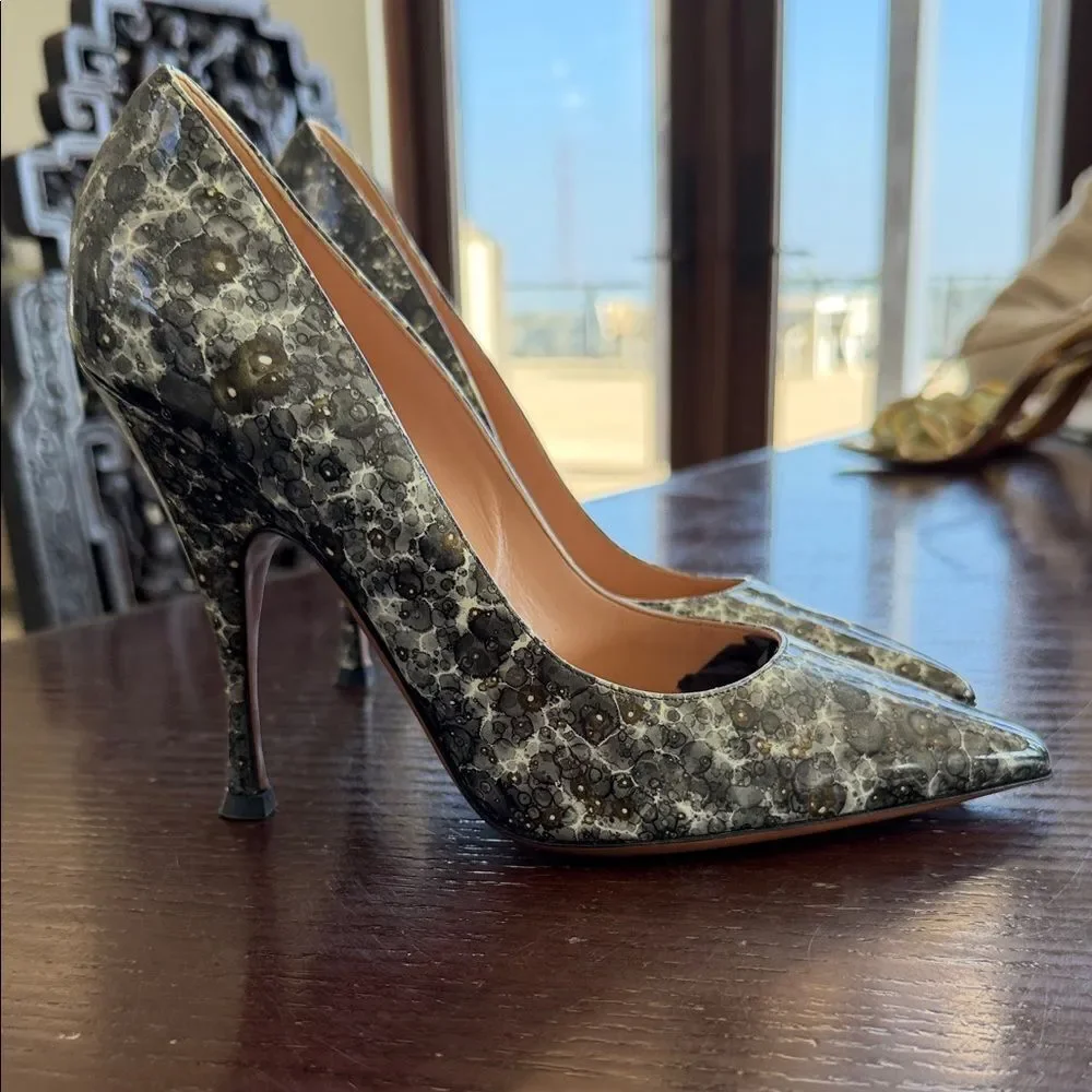 Chic Patterned Women's Heels